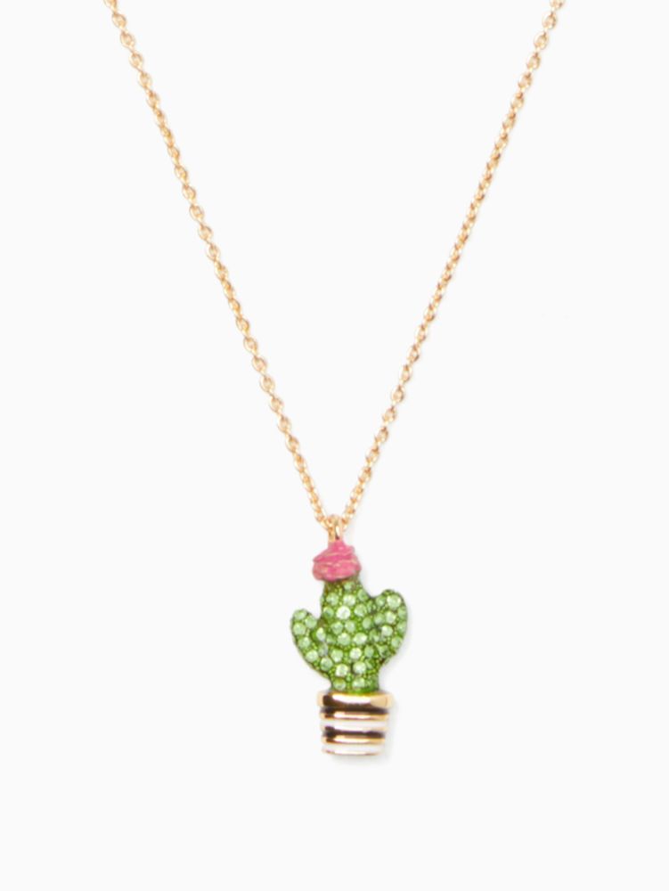 Kate spade outlet cactus necklace