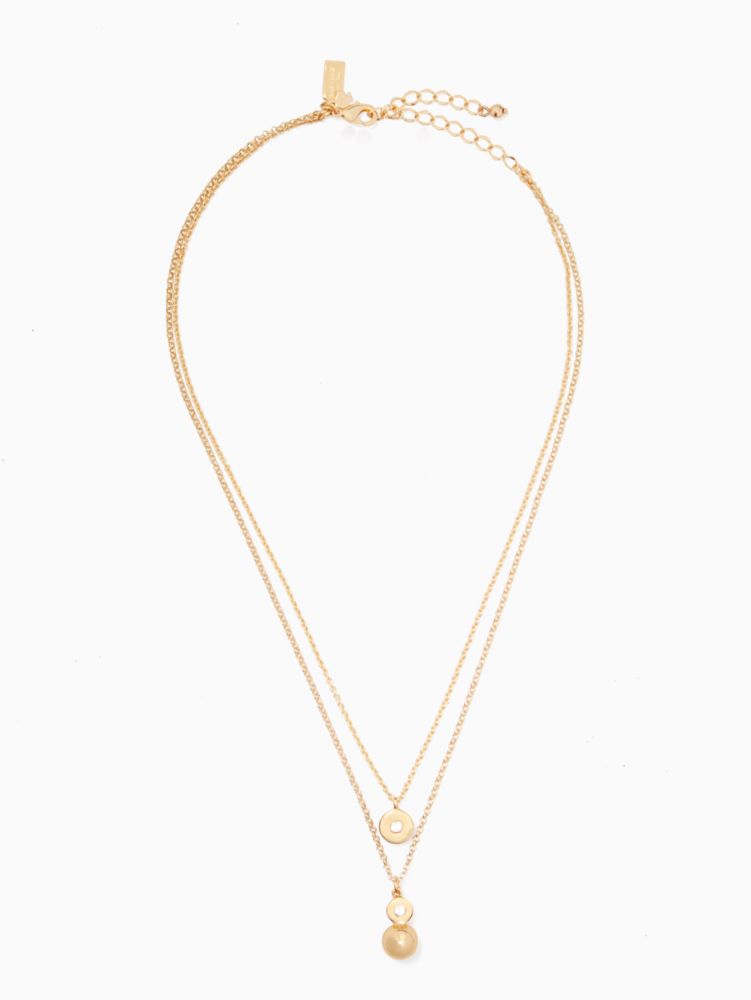 Kate spade pearly hot sale delight necklace