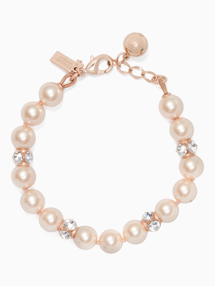 Kate Spade,pearl bracelet,