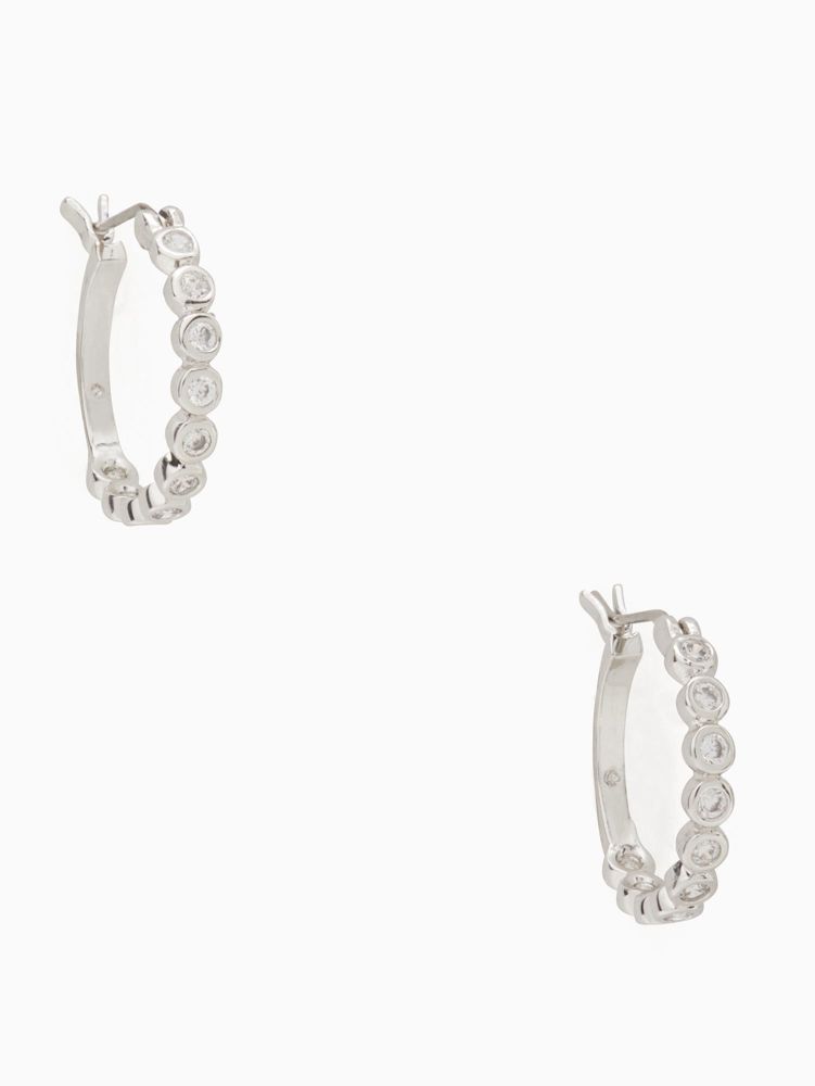 Kate spade hot sale white earrings