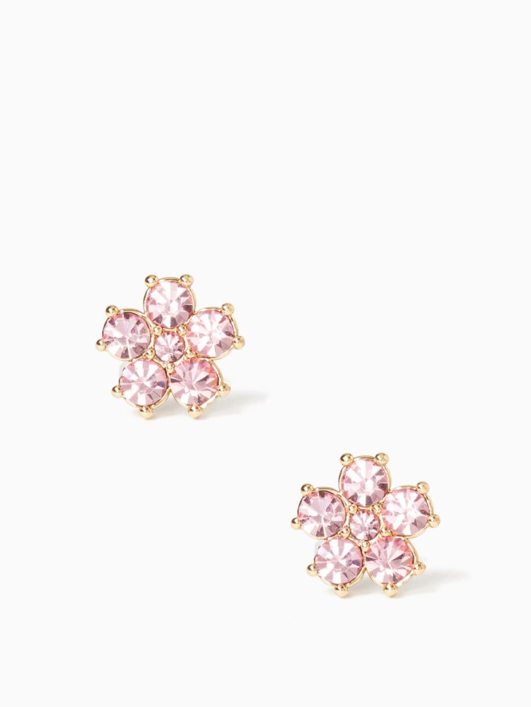 Kate spade deals pink flower earrings