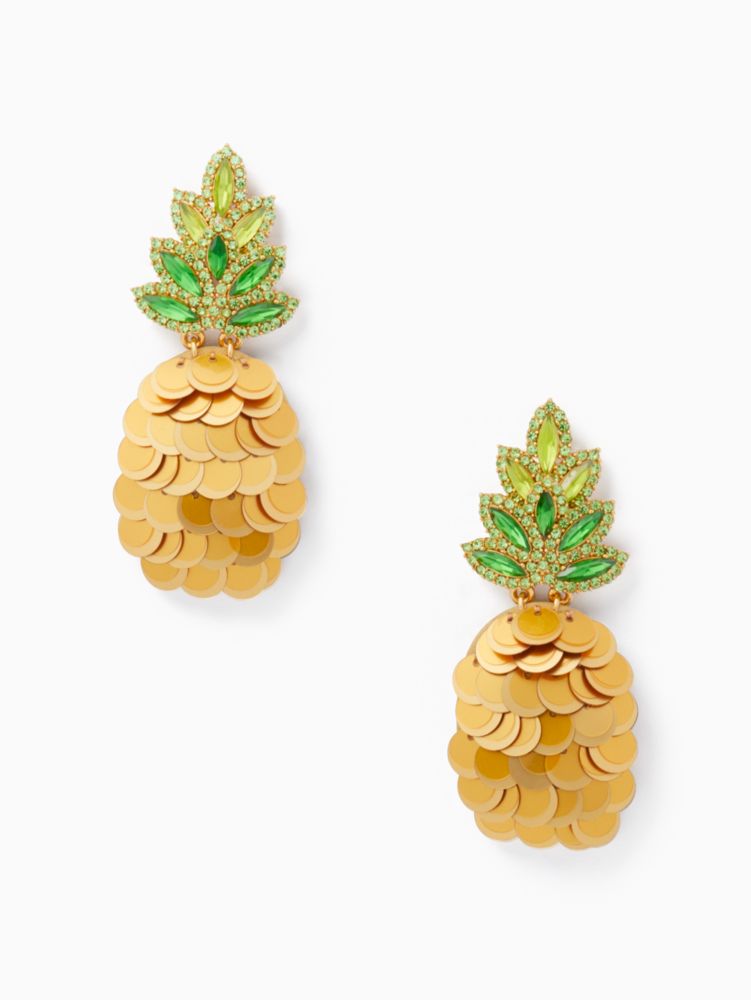 Pineapple earrings 2024 kate spade