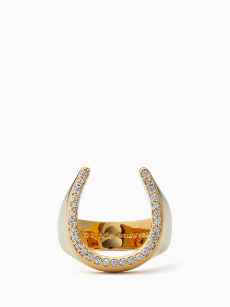 Wild Ones Pave Horseshoe Ring Kate Spade GB