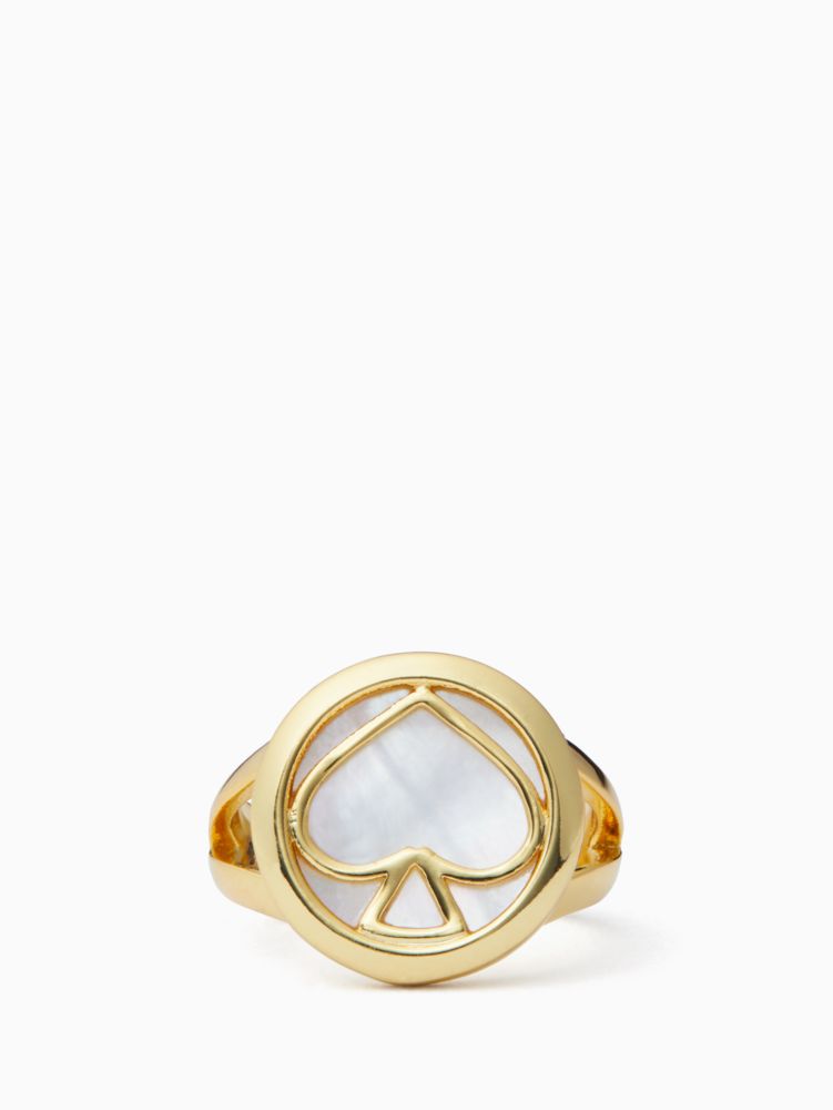 Kate Spade,signature spade ring,rings,