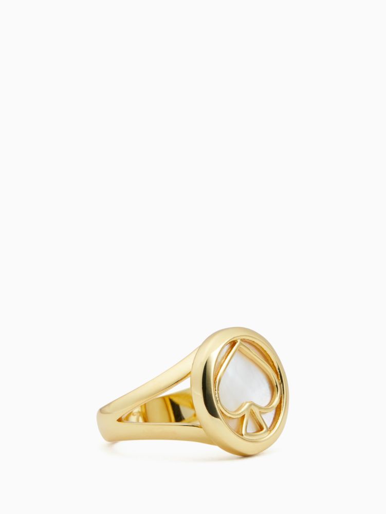 Kate Spade,signature spade ring,rings,