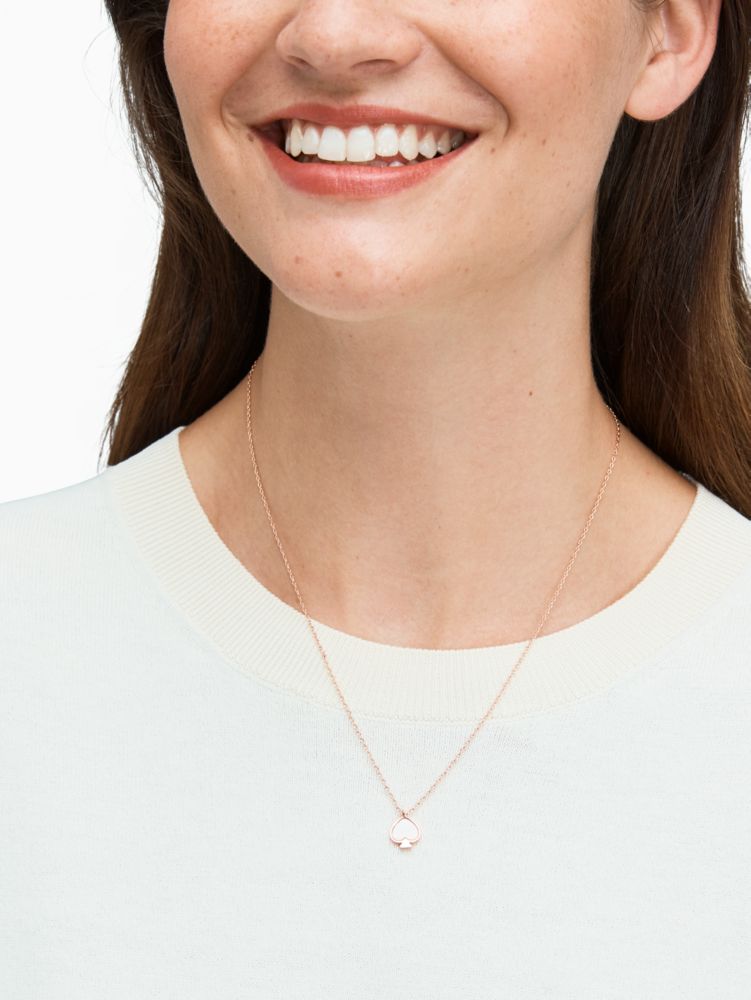 Kate spade spade on sale necklace