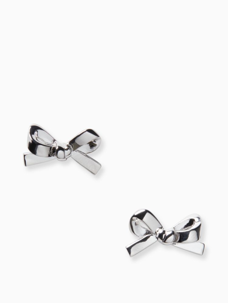 Kate spade gold bow on sale earrings