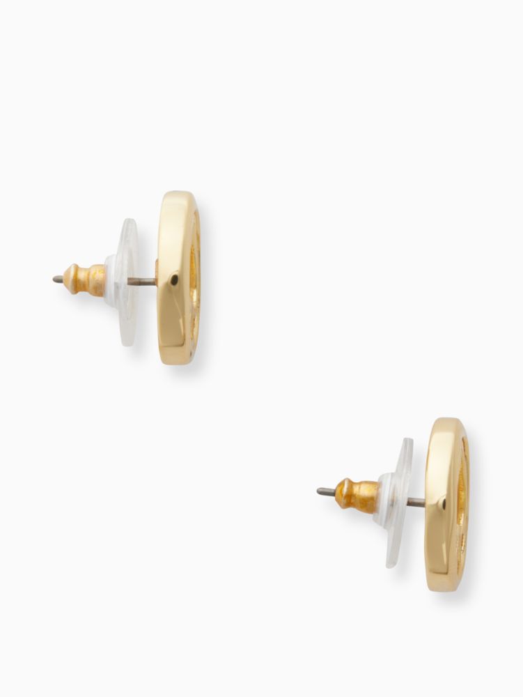 Kate Spade,signature spade large studs,earrings,