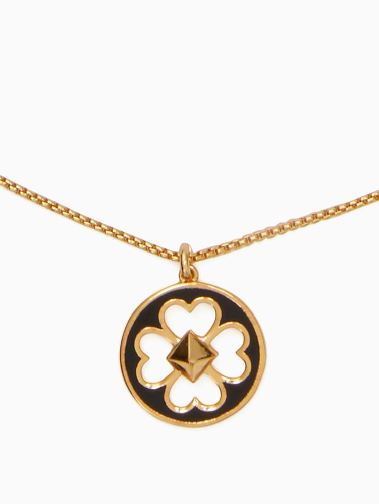 Kate Spade,spades & studs mini pendant,