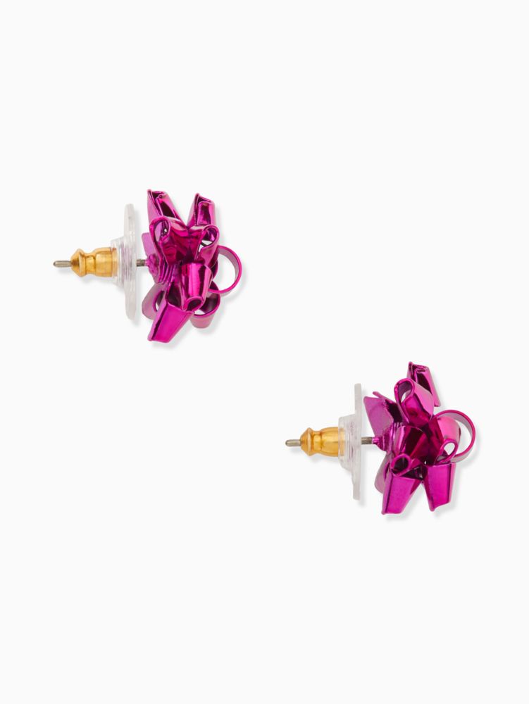 Kate Spade,Bourgeois Bow Studs,earrings,Pink