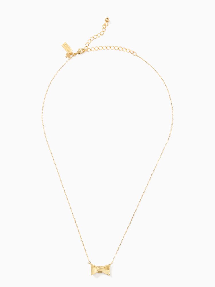 Kate Spade,all wrapped up mini pendant necklace,