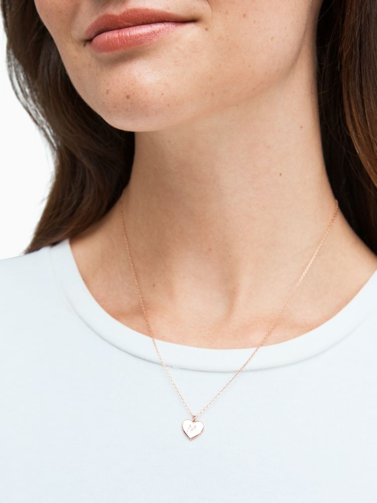 Kate spade hot sale m necklace