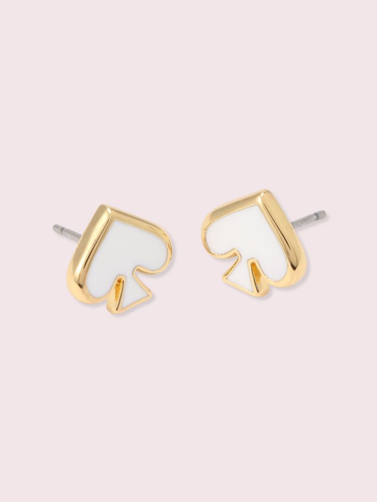 Kate Spade,エブリデイ スペード エナメル スタッズ,ジュエリー,ホワイト