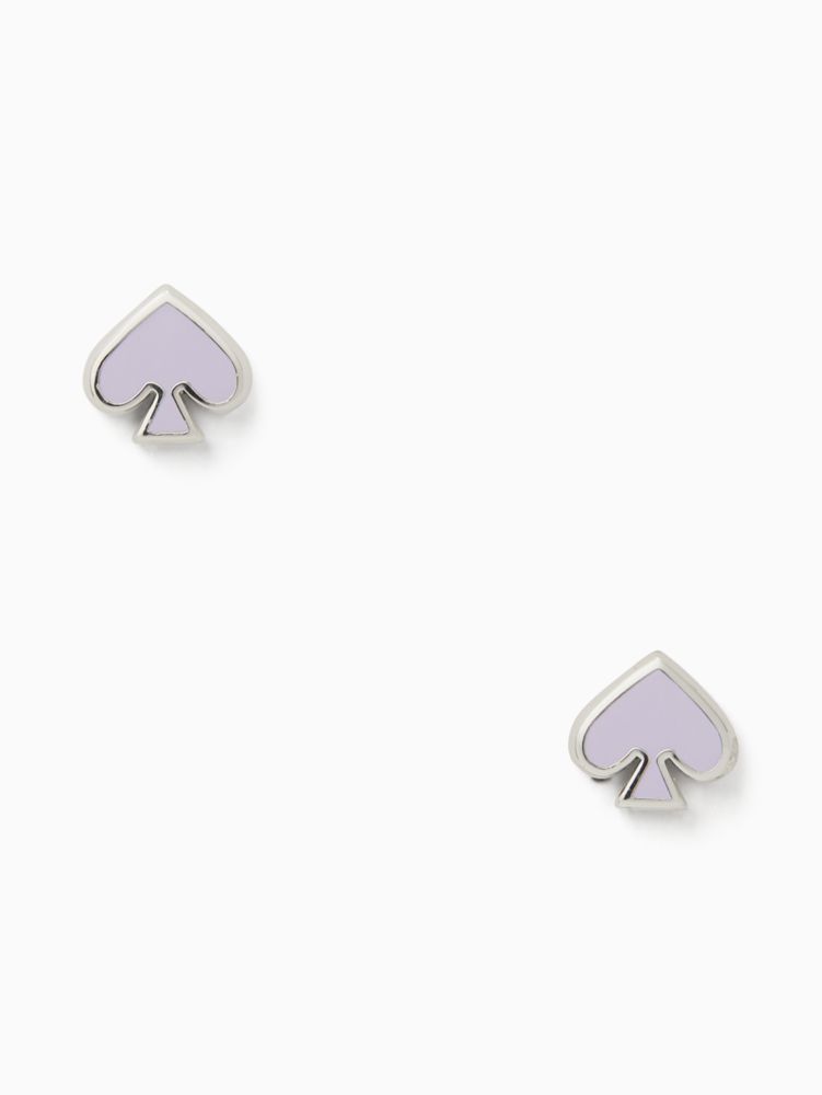 Kate Spade,everyday spade enamel studs,earrings,Lilac