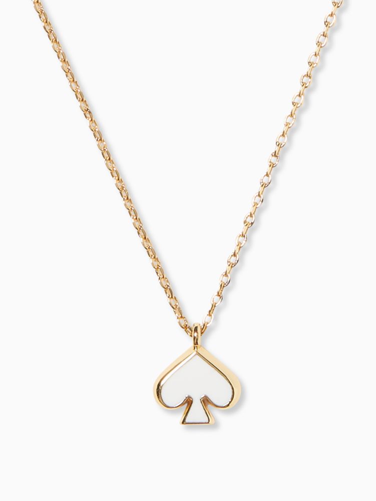 Kate Spade Everyday Spade Enamel Mini Pendant