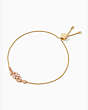 Kate Spade,Gleaming Gardenia Flower Slider Bracelet,bracelets,