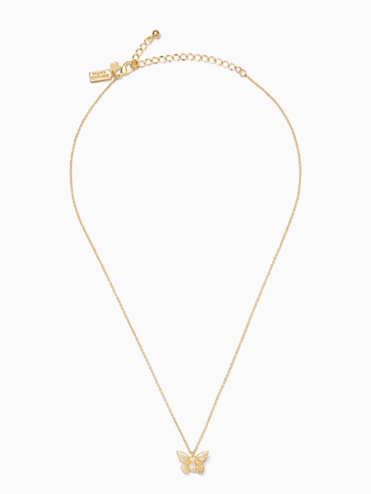 NEW 限定セール 【Kate Spade】Social Butterfly ペンダント Social Butterfly Mini Pendant | Kate Spade Outlet | Kate