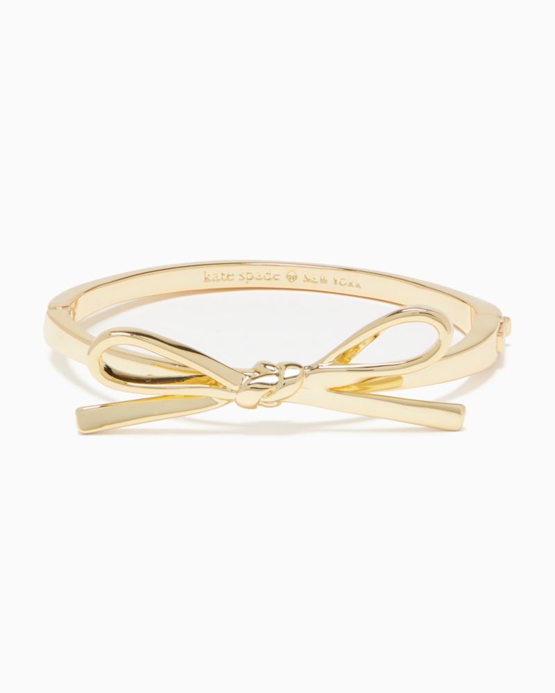 Kate spade bow hot sale meets girl bangle