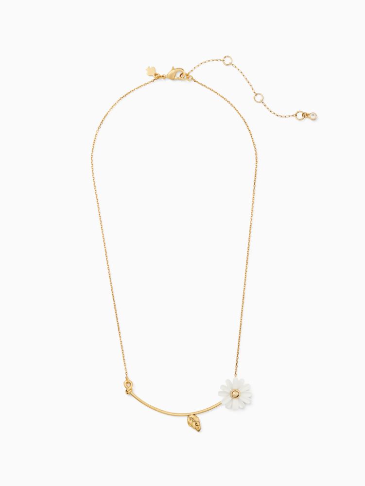 Dazzling Daisies Mini Necklace Kate Spade Outlet