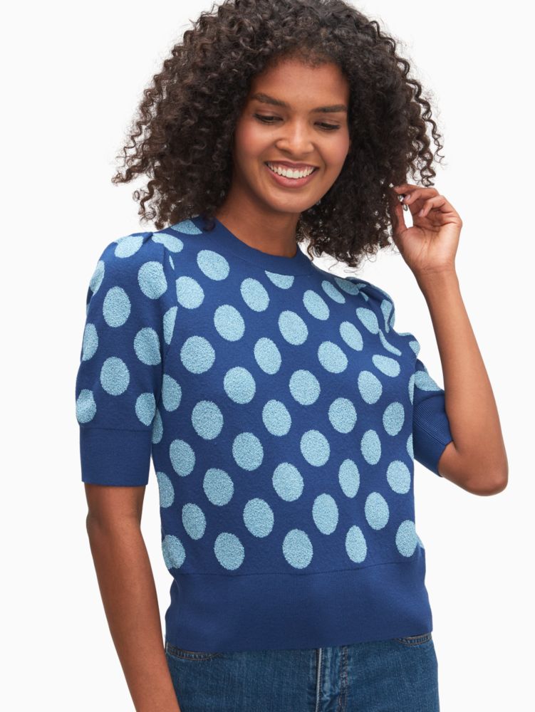 Kate Spade,seaside dot sweater,sweaters,