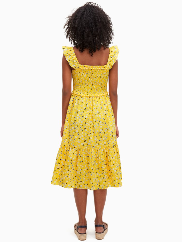 Shell Smocked Dress  Kate Spade New York