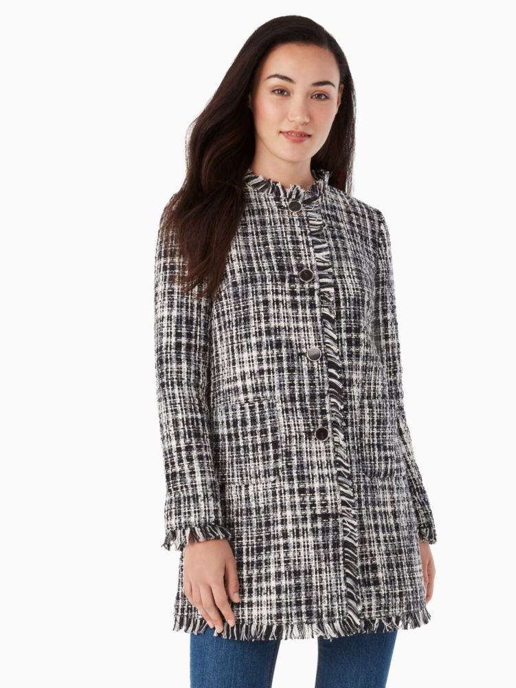 Kate Spade,tweed coat,jackets & coats,75%,