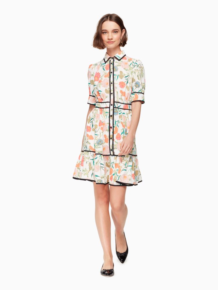 Kate spade cheap blossom fluid shirtdress