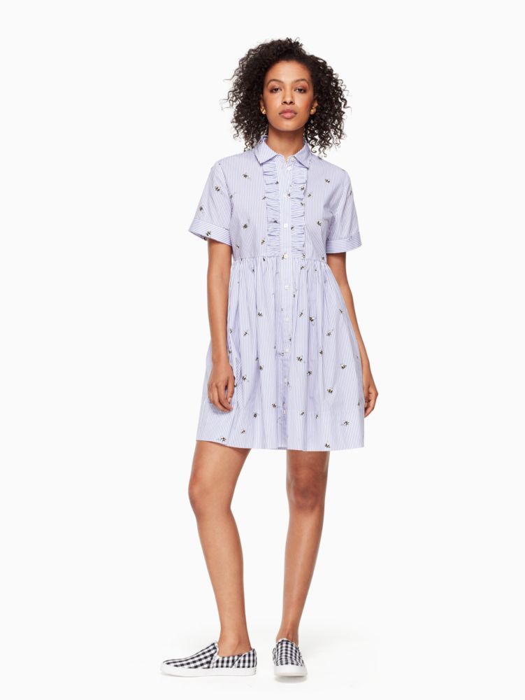 Kate spade broome 2025 street stripe dress