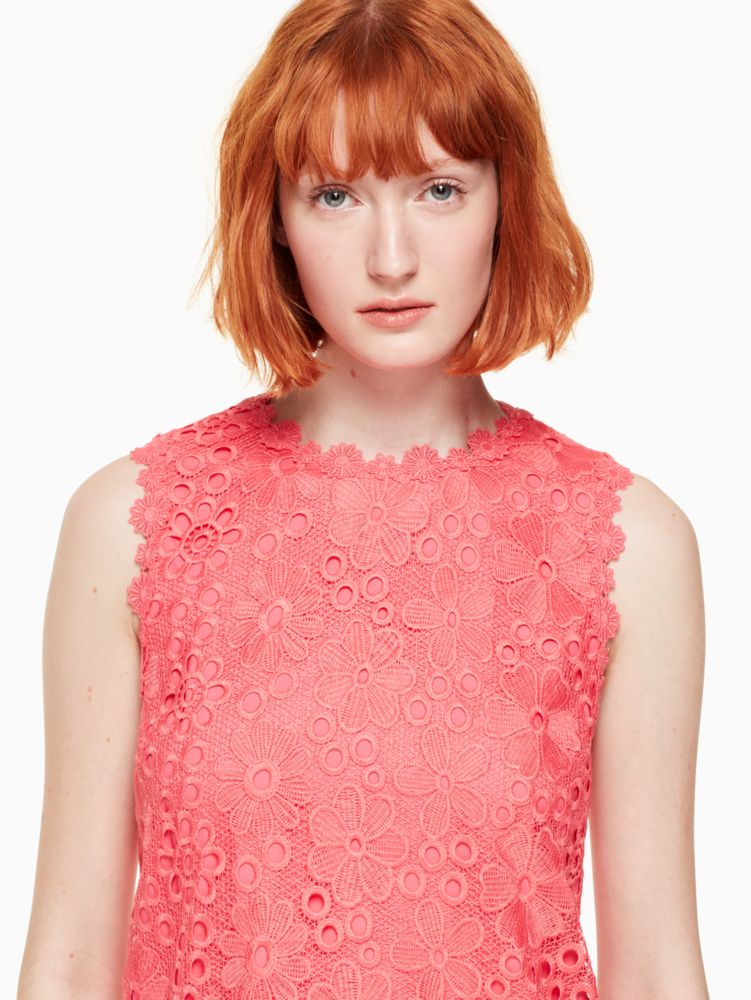 Kate spade pink outlet lace dress