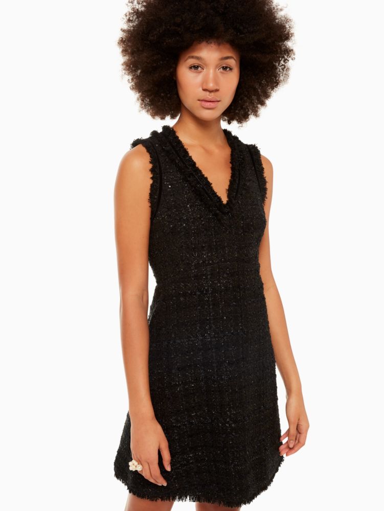 Warehouse sparkle best sale tweed dress