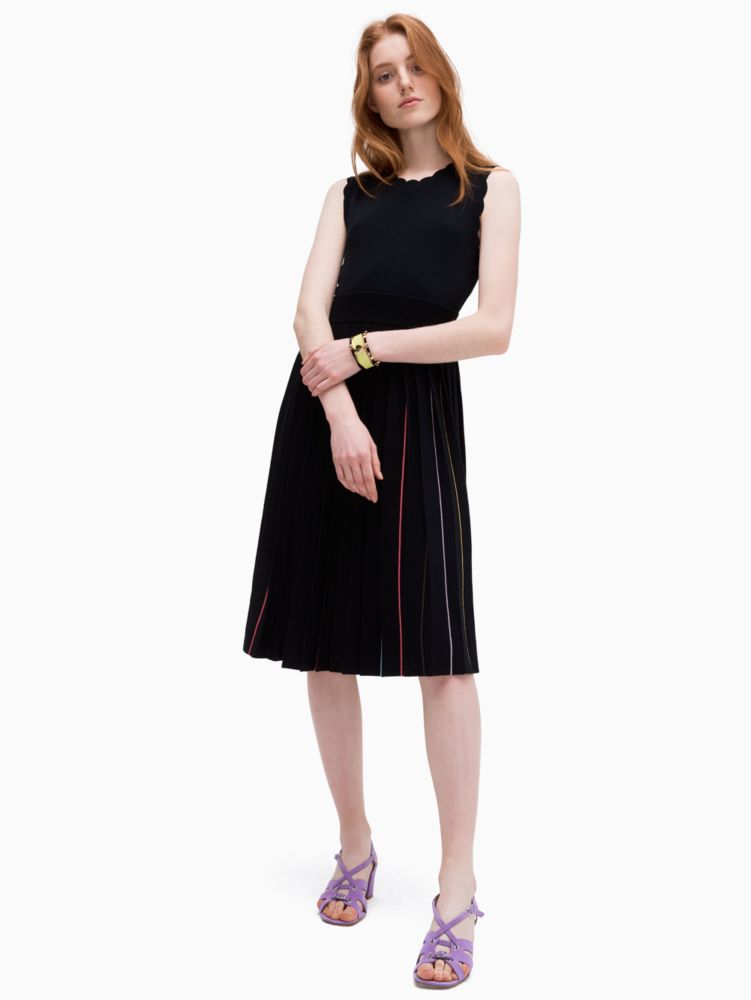 Pleated Sweater Dress Kate Spade Outlet Kate Spade Outlet