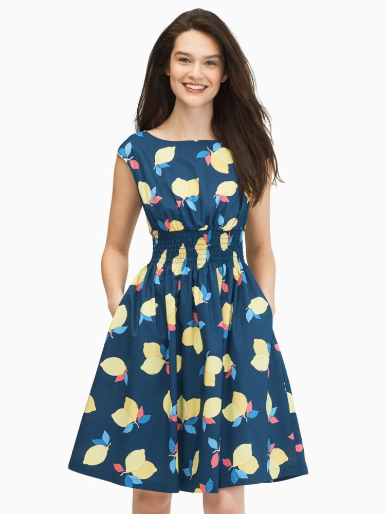 Lemon Zest Blaire Dress Kate Spade Outlet