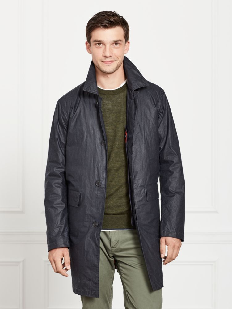 Jack Spade Waxwear Trench Coat