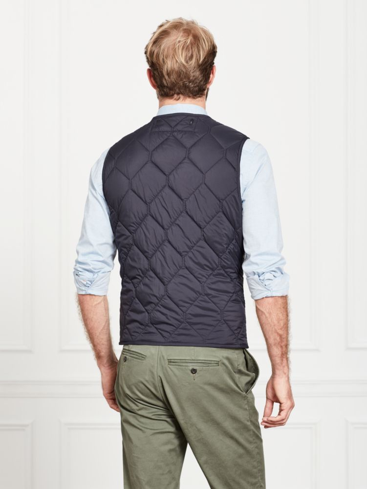 Jack Spade Quilted 3-in-1 Button Out Vest