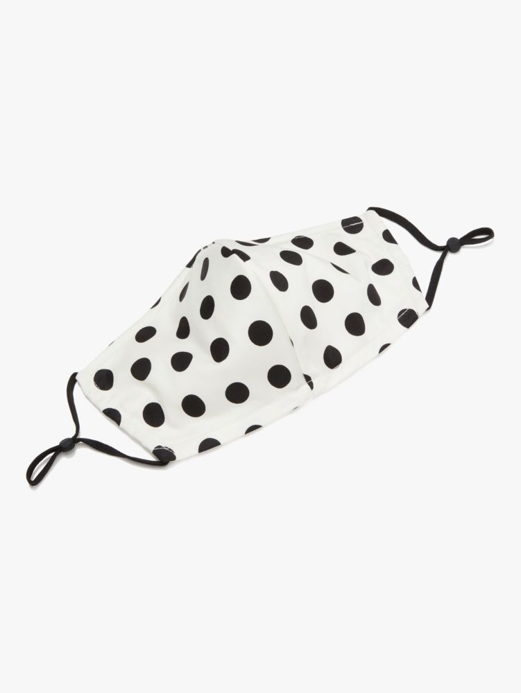 Kate Spade,Picture Dot & Spade Flower Non-medical Mask Set,