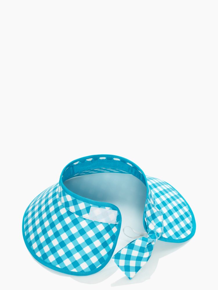 Gingham Roll Up Visor, , Product