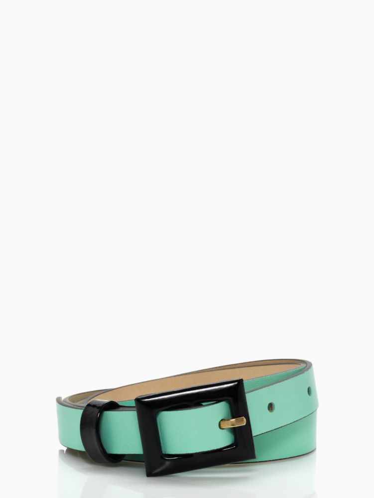 Contrast Keeper Skinny Belt, , Product