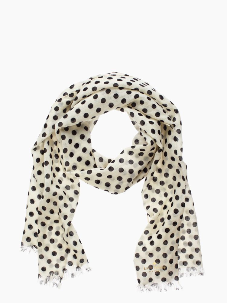 Framed Dot Scarf, , Product