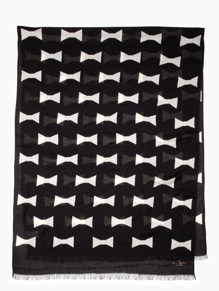Kate Spade,Bow Tie Large Scarf,