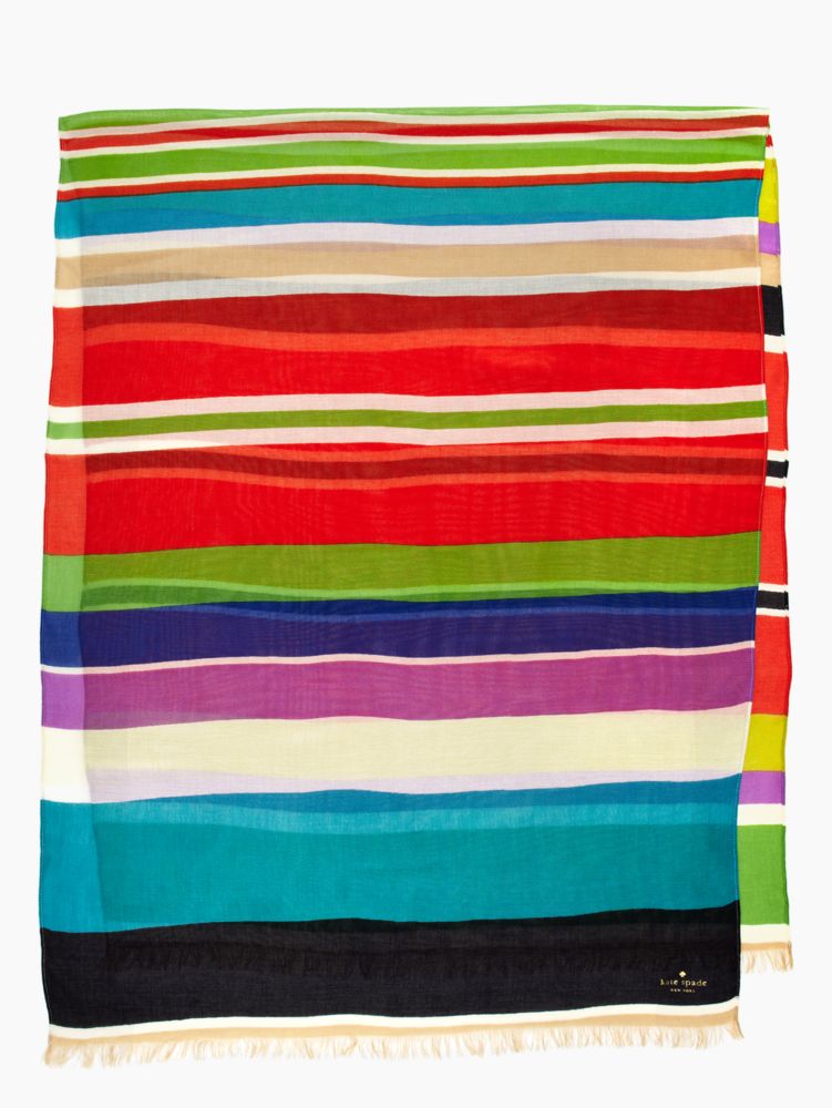 Picnic Multistripe Scarf, , Product