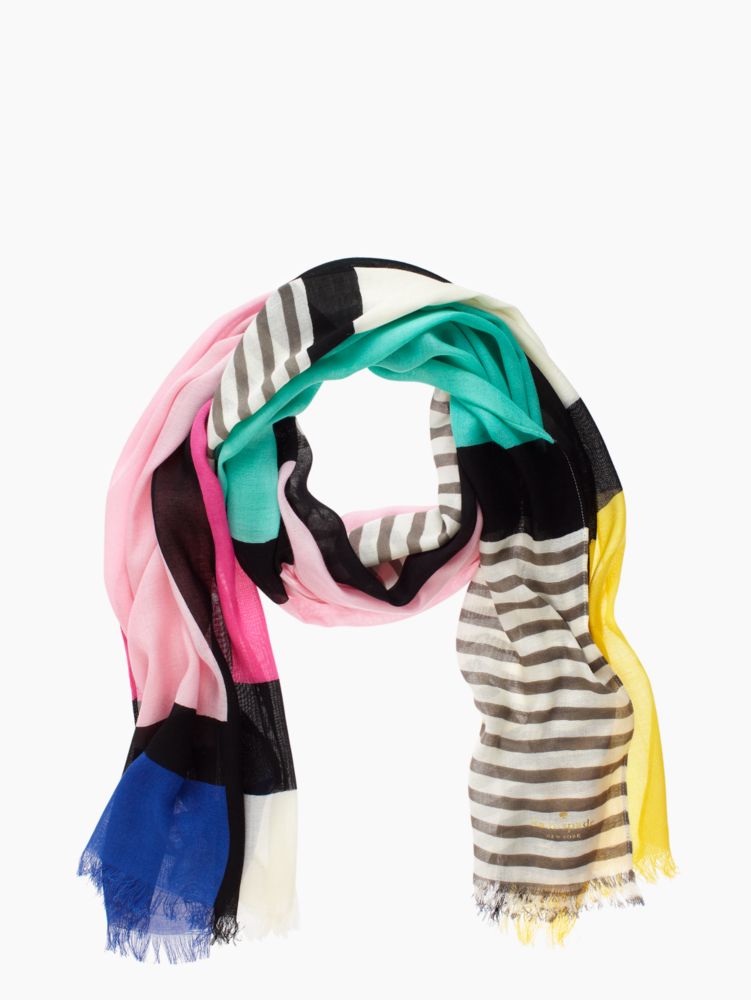 Spring Mondrian Scarf, , Product