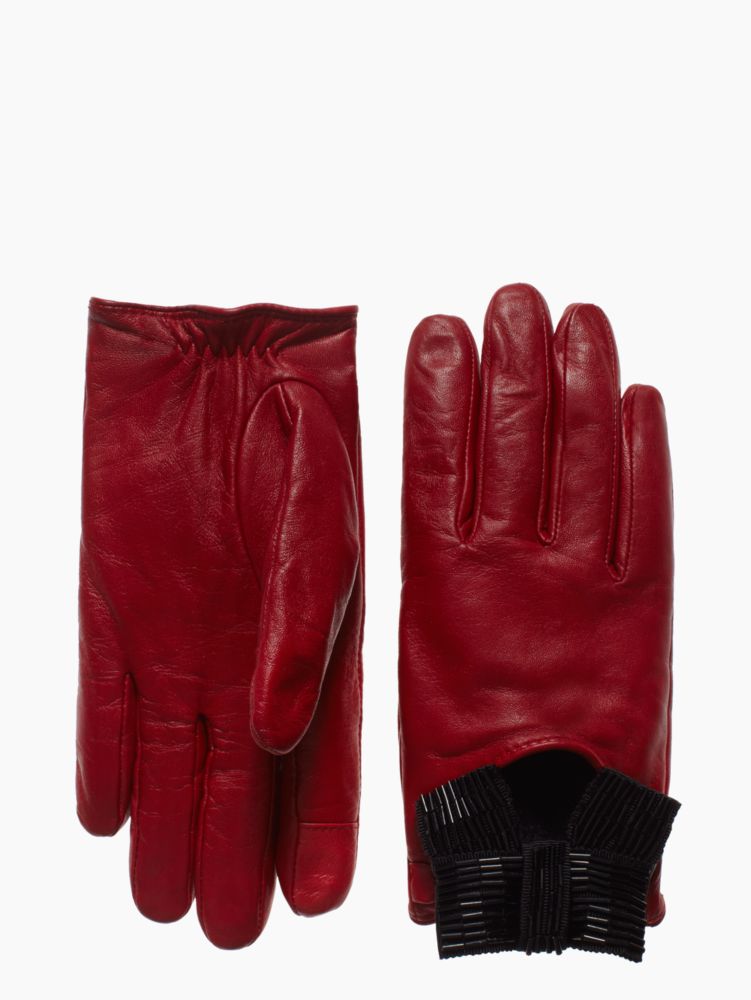 Madison Ave. Collection Bow Driving Glove, , Product