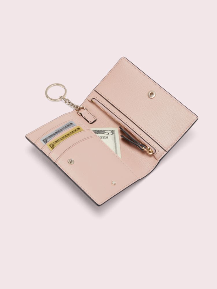 Kate spade small wallet with keychain new arrivals