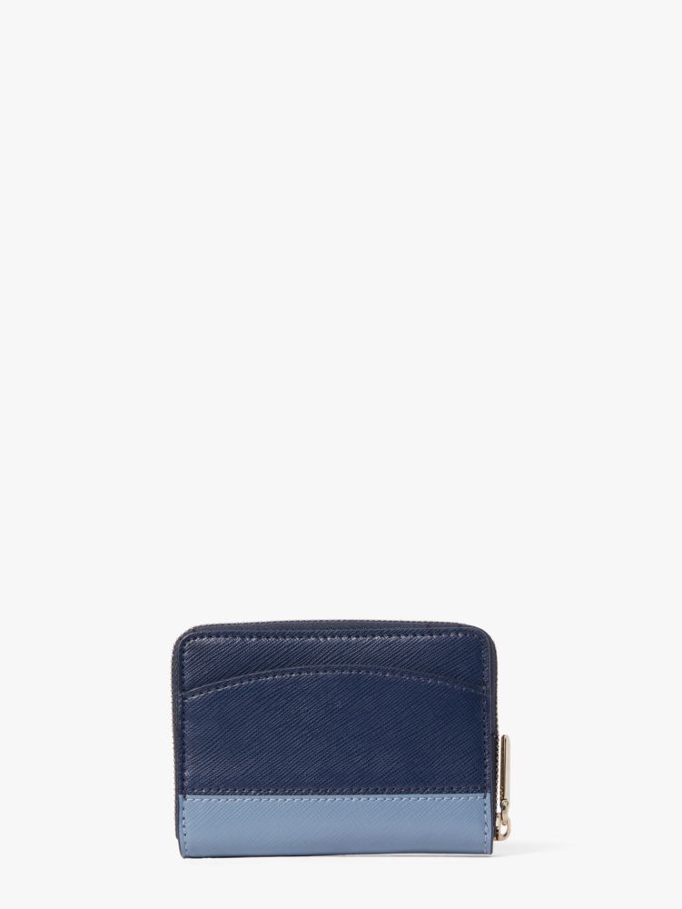 Kate Spade,Spencer Zip Cardholder,cardholders,Asilah Blue