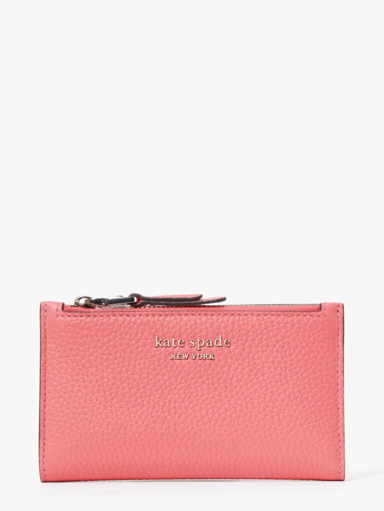 Kate Spade,Roulette Small Slim Bifold Wallet,