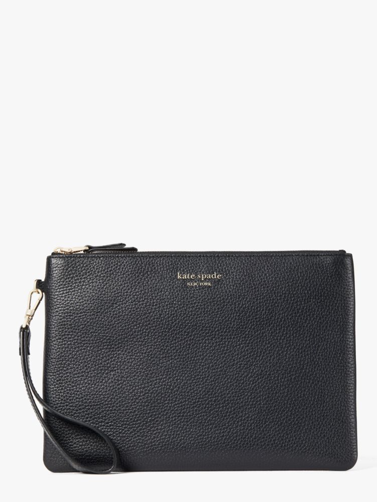 kate spade new york Roulette Mini Pebbled Leather Phone Crossbody