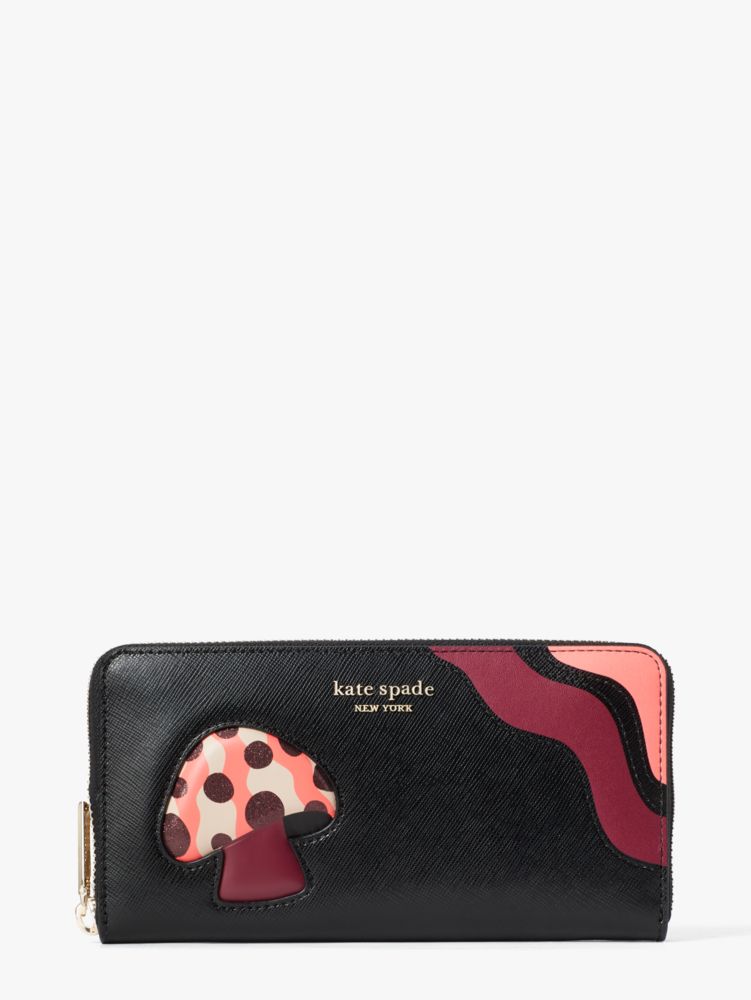 Multi Enchanted Forest Zip around Continental Wallet