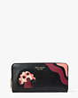 Kate Spade,enchanted forest zip-around continental wallet,Multi