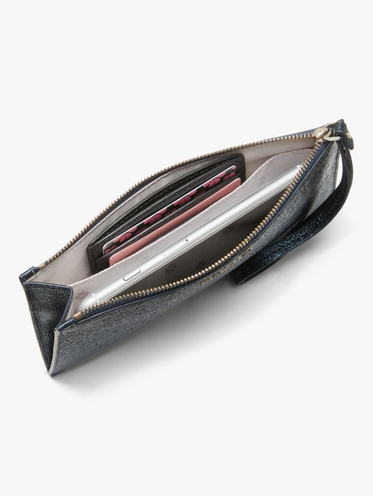 Kate Spade,Spencer Metallic Phone Wristlet,