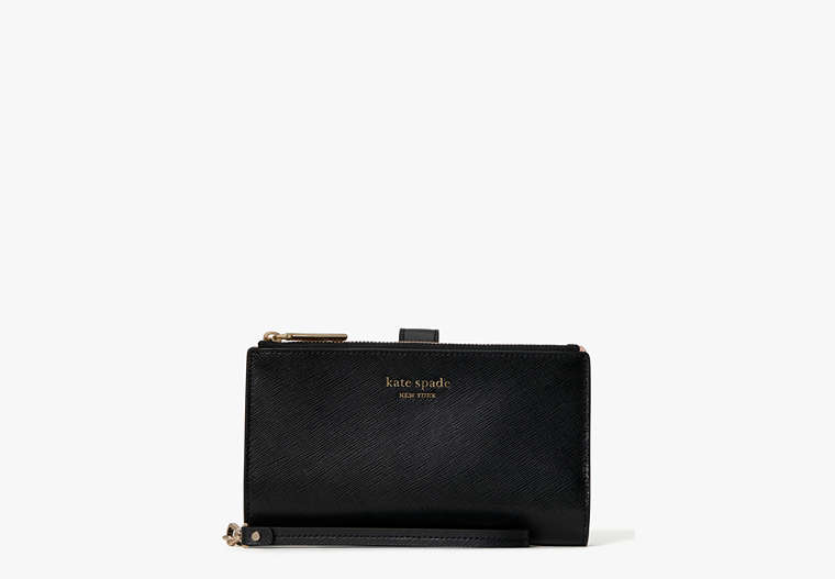 Kate Spade,Spencer Phone Wallet,wristlets & pouches,Black